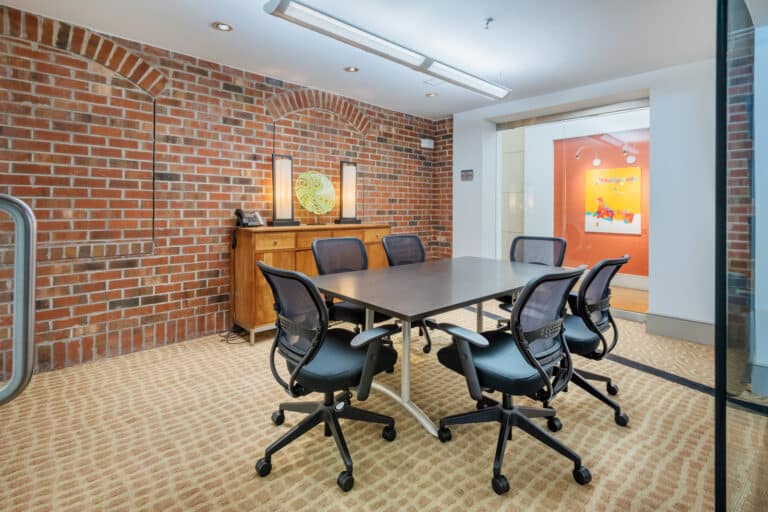 The large conference center at our apartments near Duke University.