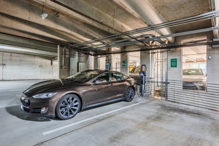 Charge your electric vehicle at our EV charging stations at our Duke University off campus housing.